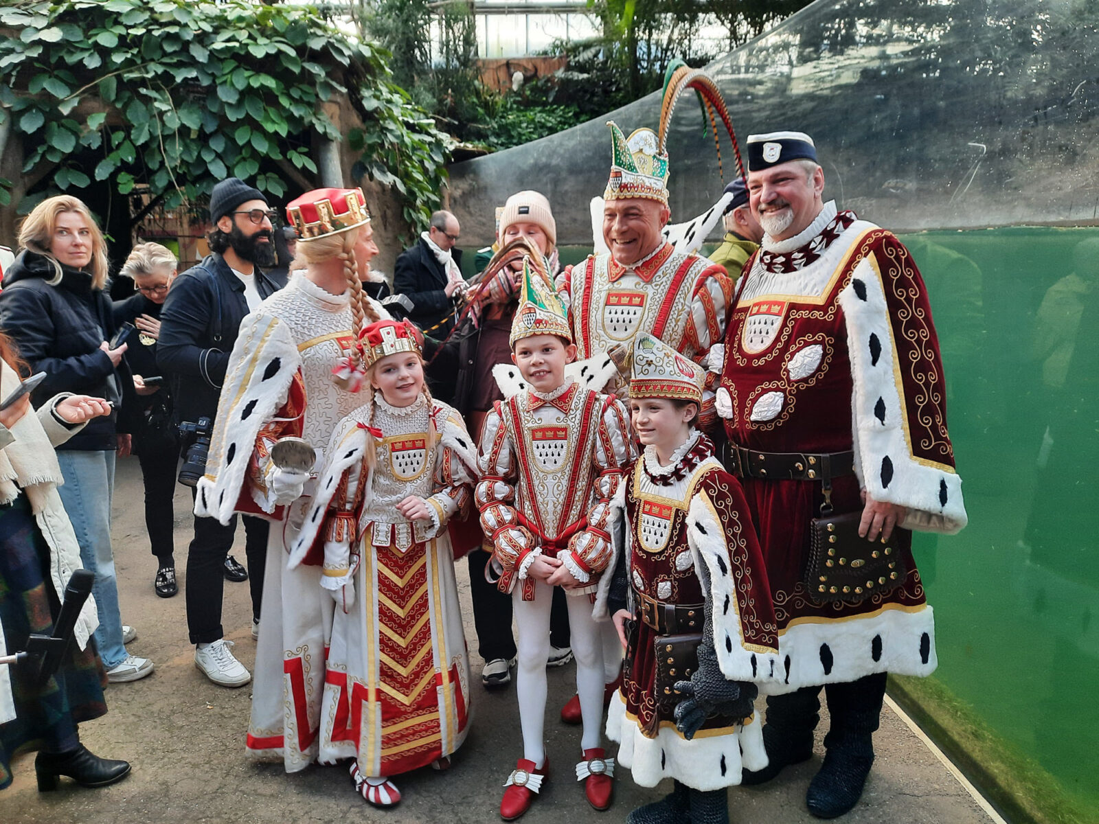 Löstige Paulaner Zoobesuch Dreigestirne 2025